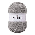 NICEEC Chenille Yarn Light Worsted Weight Yarns for Knitting Fancy Yarn for Crochet Weaving DIY Craft Total Length 110m (120yds, 100g)