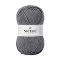 NICEEC 1 Skein Soft Wool-Acrylic Yarn for Knitting Worsted Weight Yarn Quality Yarn for DIY Craft Wool Blend Yarn for Crochet Blanket Yarn(3.53oz,153yds)