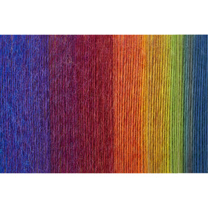 Rainbow Soft Yarn 100% Wool Gradient Multi Color Yarn for Crocheting Knit