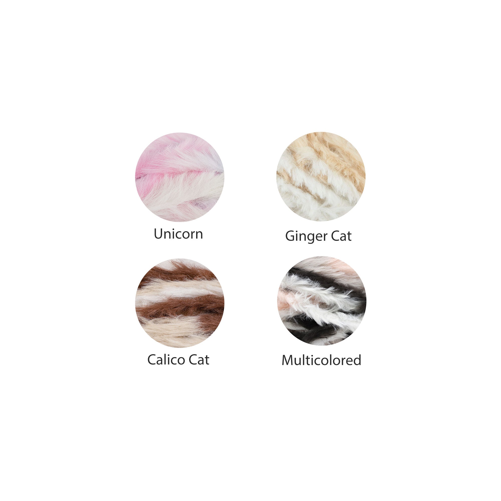 NICEEC 2 Skeins Super Soft Fur Yarn Chunky Fluffy Faux Fur Yarn Eyelash Yarn for Crochet Knit -Total Length 2×32m(2×35yds,50g×2)