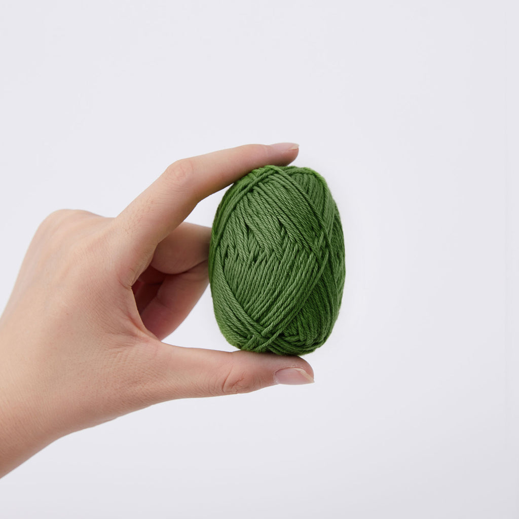 NICEEC 4 Skeins Soft Baby Yarn 100% Cotton Yarn for Crochet Knitting 4 Ply Yarn Blanket Yarn for DIY Craft Fingering Weight Yarn Total Length 4×175yds/4×50g