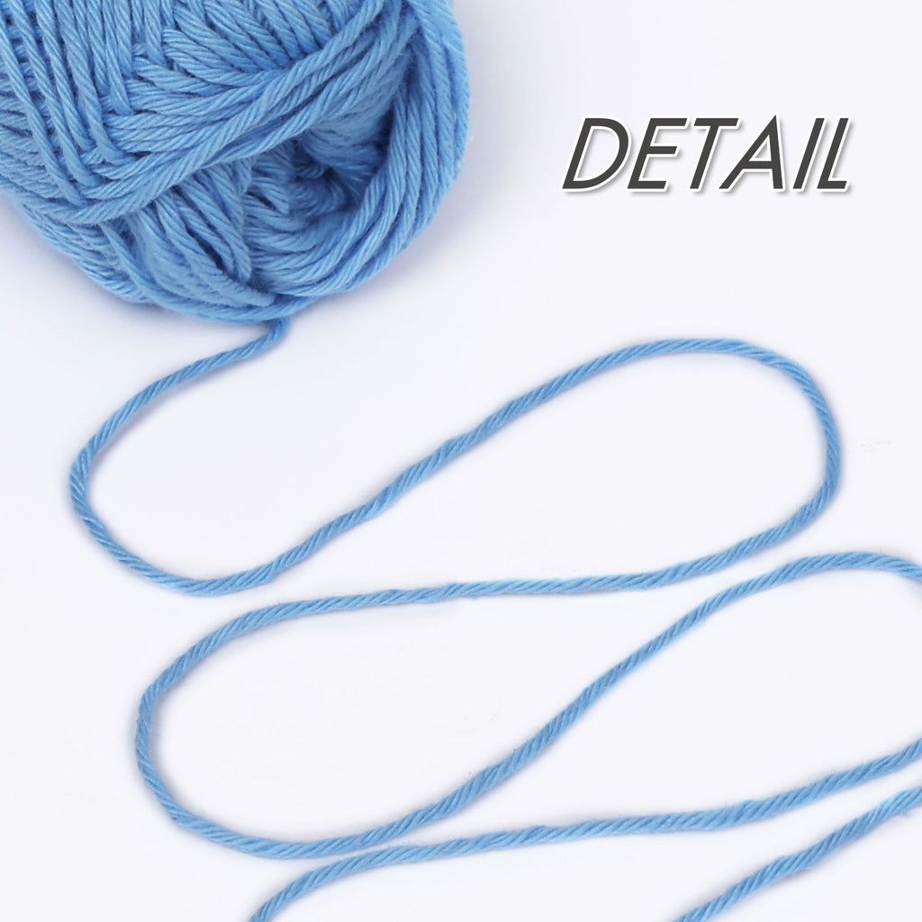 NICEEC Soft Baby Cotton Yarn, DK Weight, DIY Craft Blanket Yarn for Crochet & Knitting