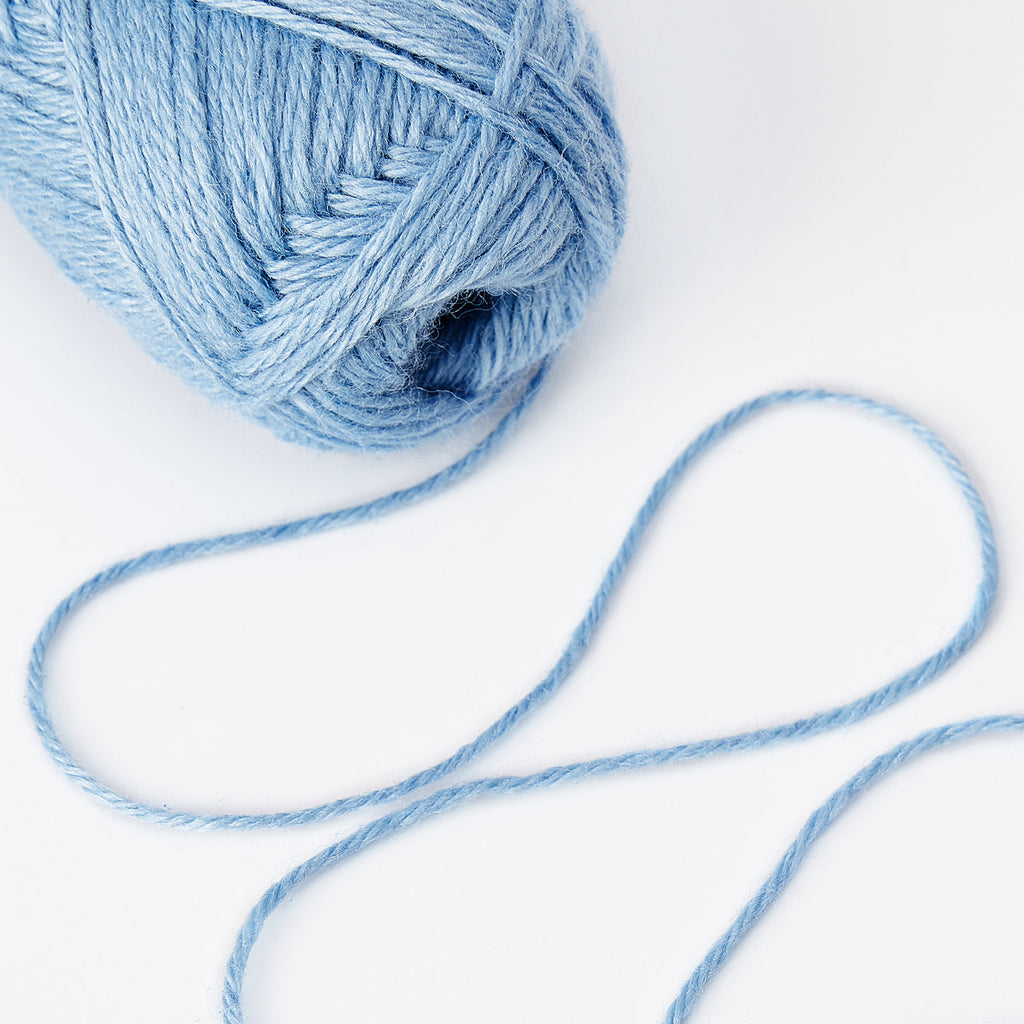 NICEEC 3 Skeins Wool-Bamboo Yarn(3x50g/3x110yds)