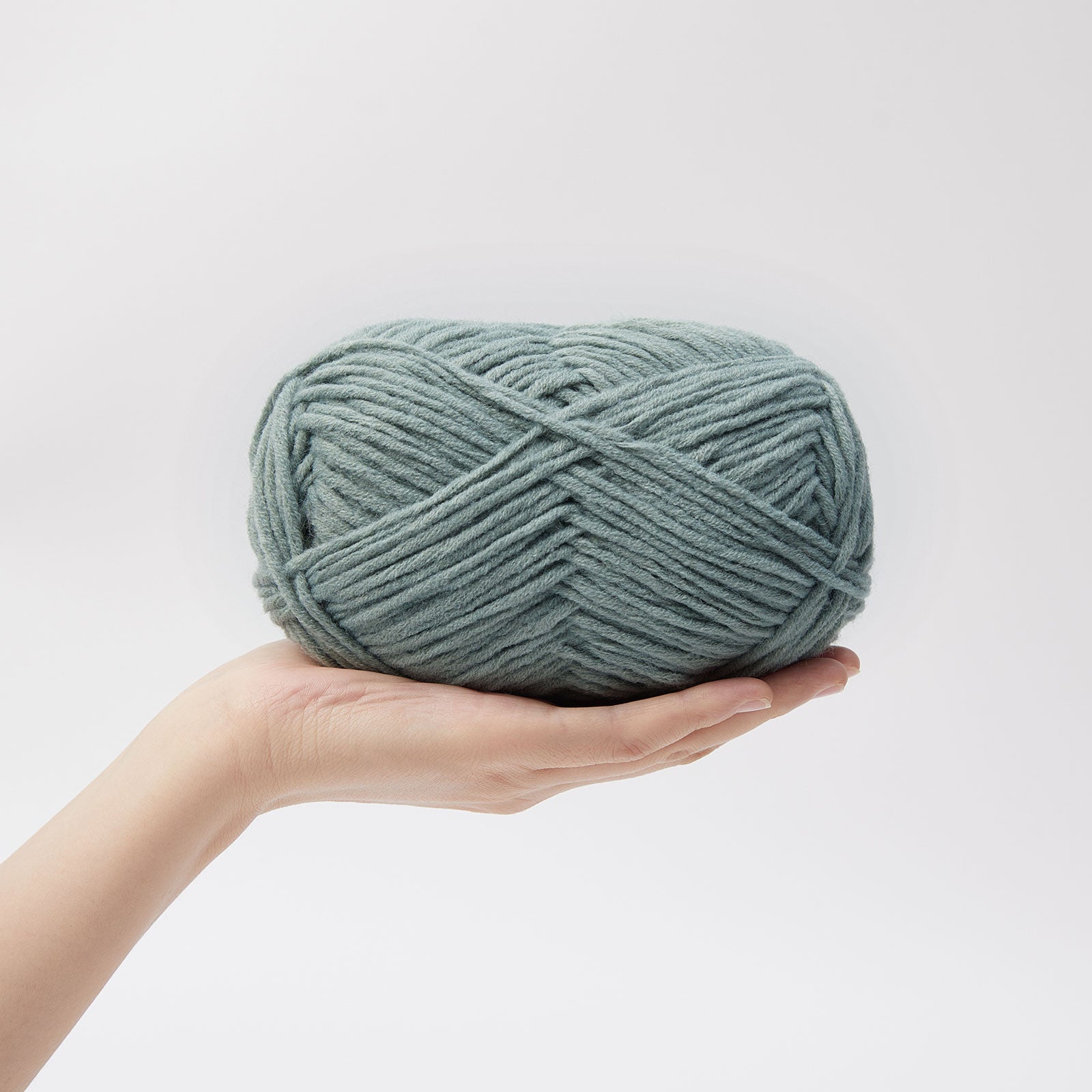 NICEEC 1 Skein Soft Wool-Acrylic Yarn for Knitting Worsted Weight Yarn Quality Yarn for DIY Craft Wool Blend Yarn for Crochet Blanket Yarn(3.53oz,153yds)
