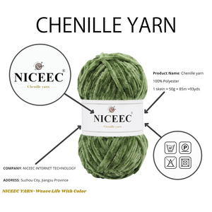 Soft Chenille Yarn Blanket Yarn Velvet Yarn for Knitting Fancy Yarn